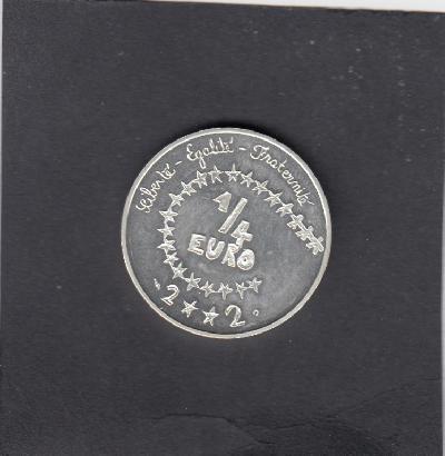 Beschrijving: 1/4 Euro CHILDREN